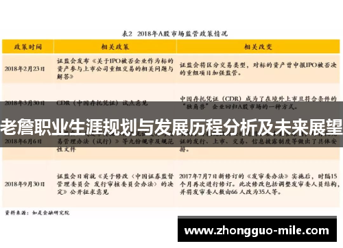 老詹职业生涯规划与发展历程分析及未来展望